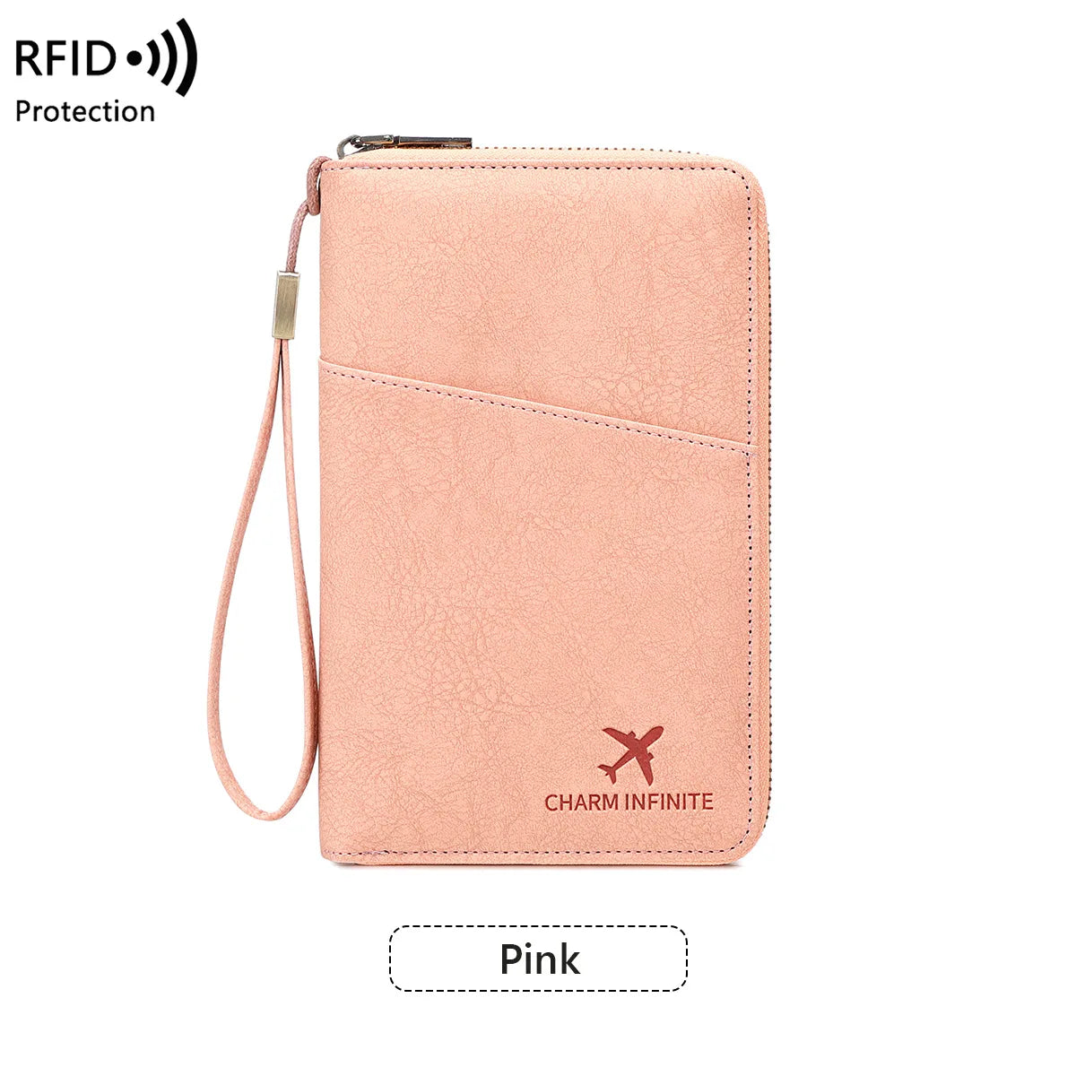 Multi-Functional RFID Blocking Passport & Travel Document Organizer Wallet