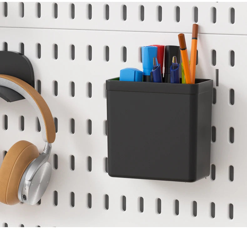 Modular Gaming Room Wall Pegboard Organizer for Controllers & Keyboards