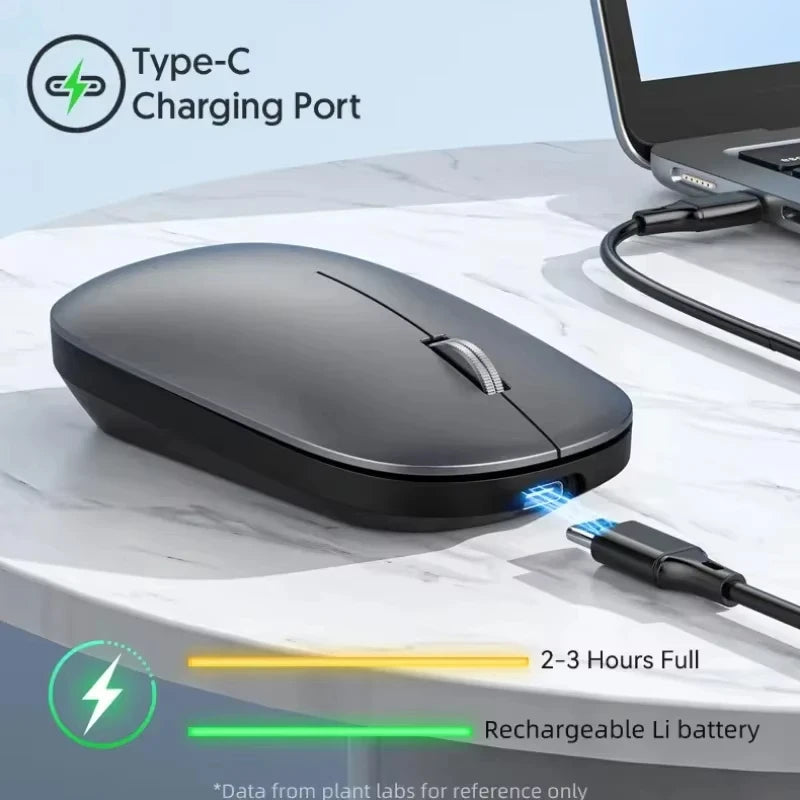 Lenovo Dual-Mode Wireless Silent Mouse - 2.4G & Bluetooth USB-C