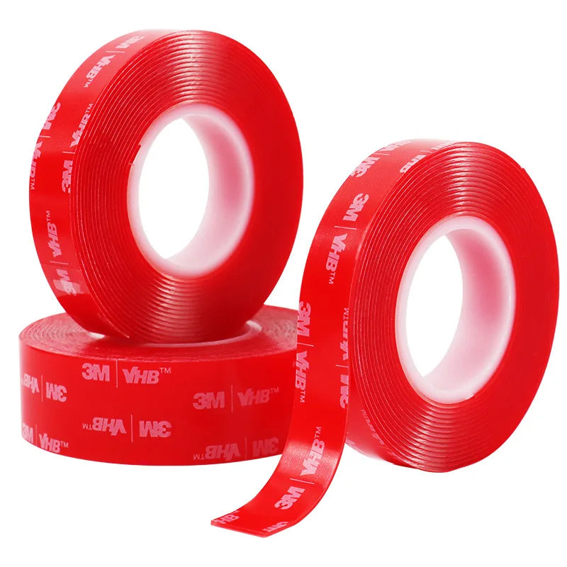 3M VHB 4910 Heavy Duty Double-Sided Clear Mounting Tape - Waterproof