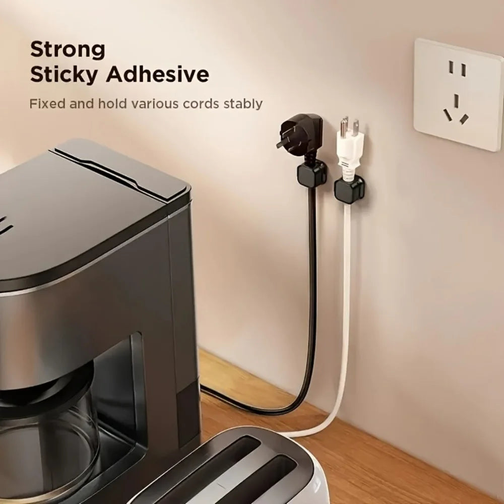 Magnetic Under-Desk Cable Clips & Cord Organizer Keepers