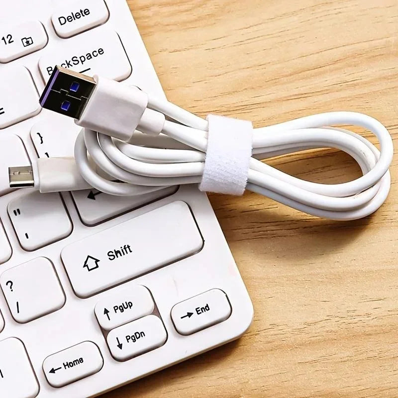 5M Reusable Cable Organizer Sleeve - Wire Cord Management Wrap
