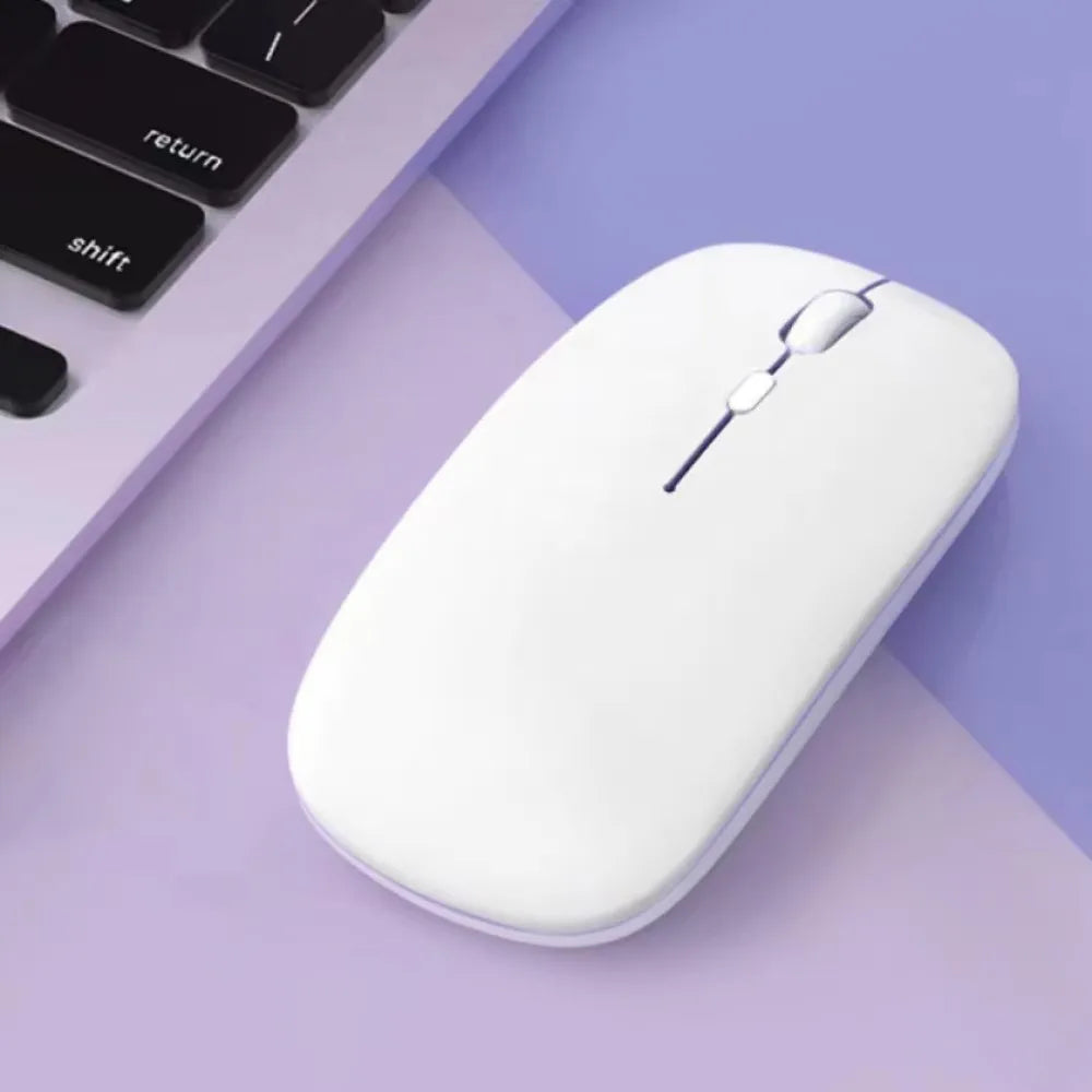 Silent Bluetooth & 2.4G Wireless Mouse - Optical Portable Mouse