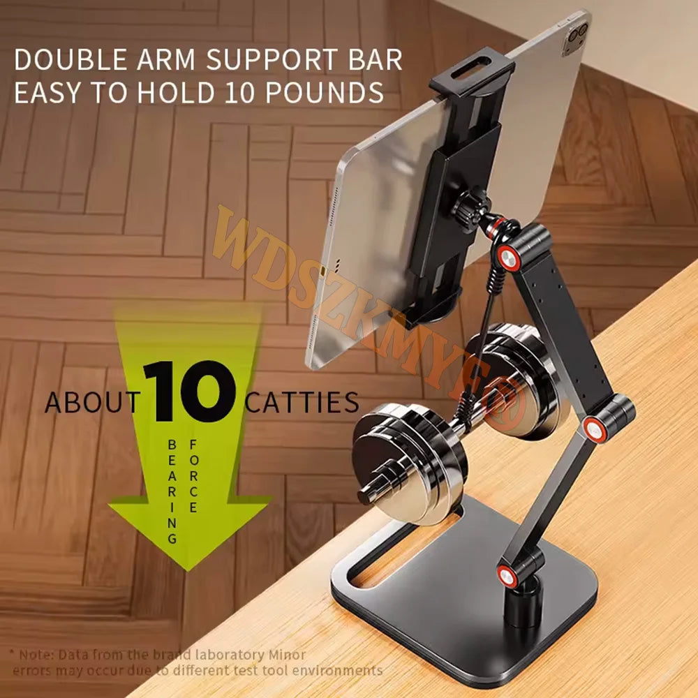 360° Swivel Portable Monitor & Tablet Desk Clamp Mount Stand