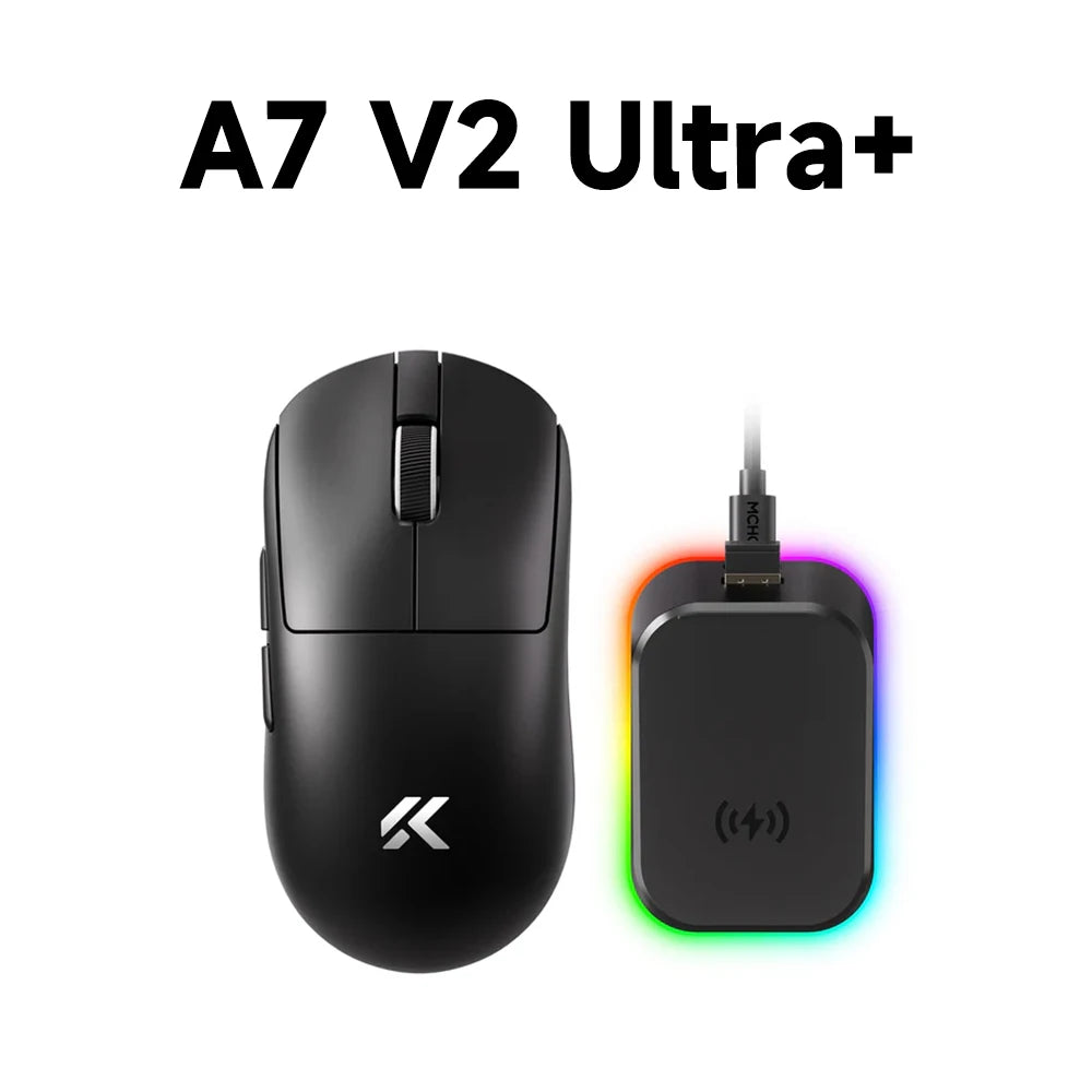MCHOSE A7 V2 Wireless Gaming Mouse - 8000Hz PAW3950 Sensor